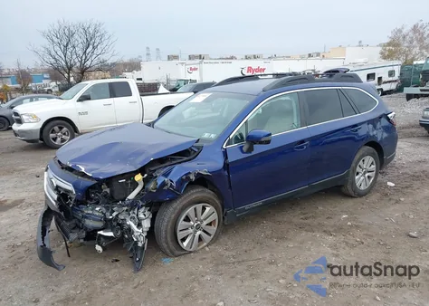 2015 Subaru Outback 2.5I Premium z USA, uszkodzony, nr VIN 4S4BSAFC5F3289552